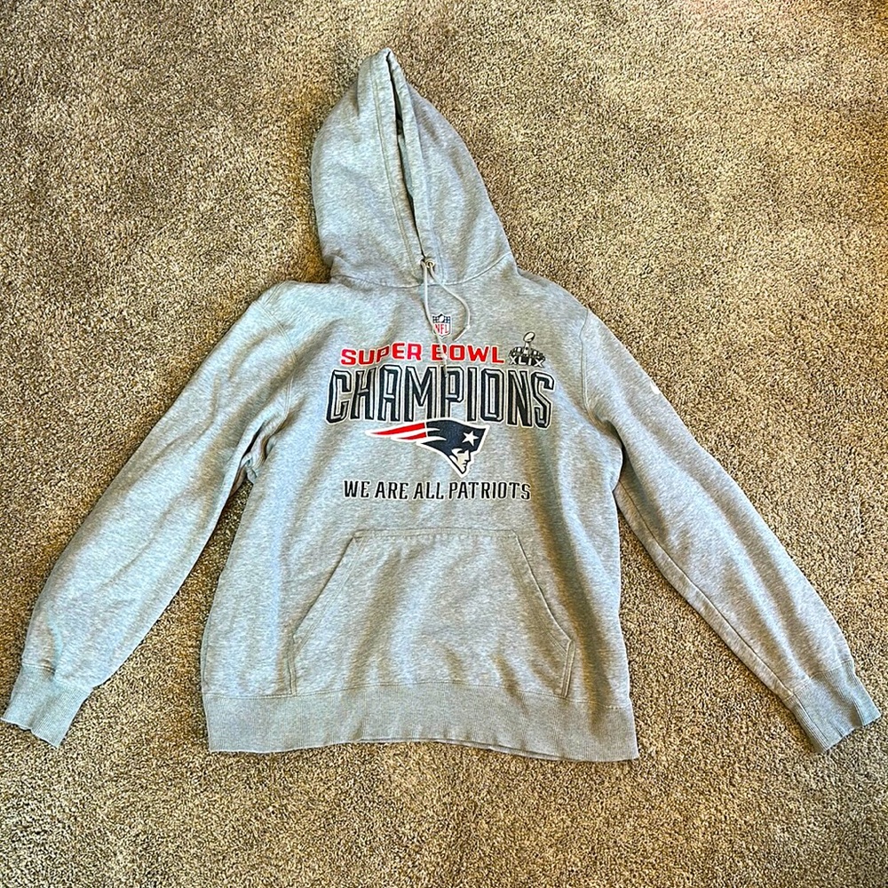 New England Patriots Super Bowl (XLIX) Sweatshirt, Size XL